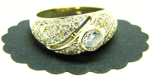 Damen brillant ring 585 - ring,