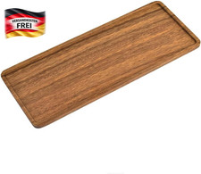 Holztablett rechteckig für