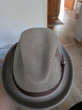 BRIXTON Messer Fedora Wollhut Filzhut Wollfilzhut Hüte