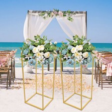 2 Pack Gold Wedding Flower