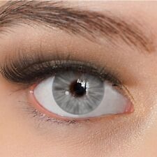 Kontaktlinsen grau farbig