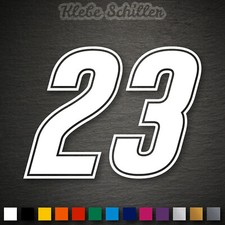 15033 Zweistellige Startnummer