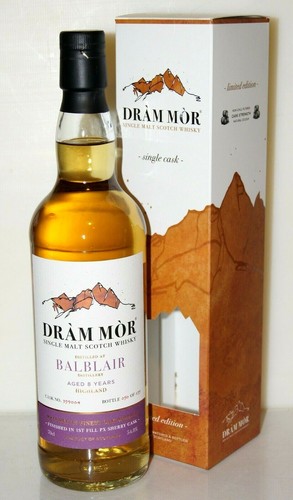 Balblair dram mor 1 - balblair, 8y