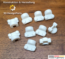 10x Gleiter Schieber Rollen