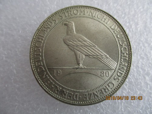 Silber münze fünf reichsmark - münze,
