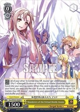 Weiß Schwarz - Sword Art Online Asuna Bunko Gso/WS02-E006 R Karte TCG Manga ENG