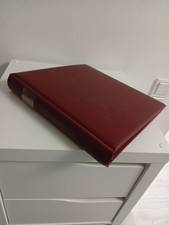 LINDNER - Ringbinder rot komplett mit Innenblättern - Blatthebern - glatt