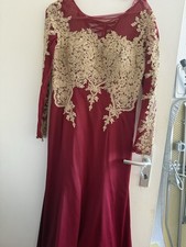 Bordeaux abendkleid aus - abendkleid,