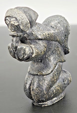 B35 Inuit Specksteinfigur
