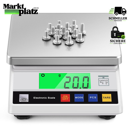 Analysenwaage 6kg 1g - x, 0,1g