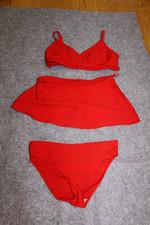 TANKINI BIKINI SET 2 IN EINEM MIT REISVERSCHLUSS GRÖSSE 40 D ROT  VON ANITA