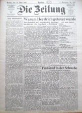 DIE ZEITUNG LONDON 12. Juni
