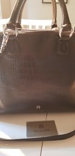 Aigner Zip Up Satchel