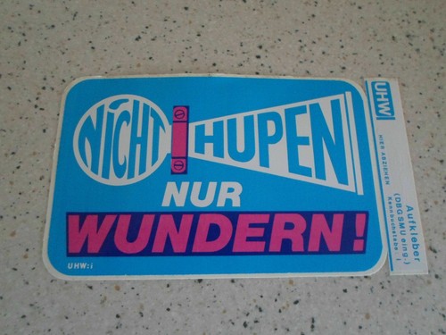 Lustiger sponti aufkleber - lustiger,