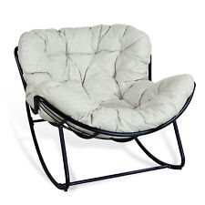 B-WAREN Schaukelstuhl Relaxstuhl Schwingsessel Lehnstühle Stühle Ruhesessel