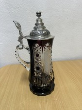 Bleikristallglas bierkrug - -,