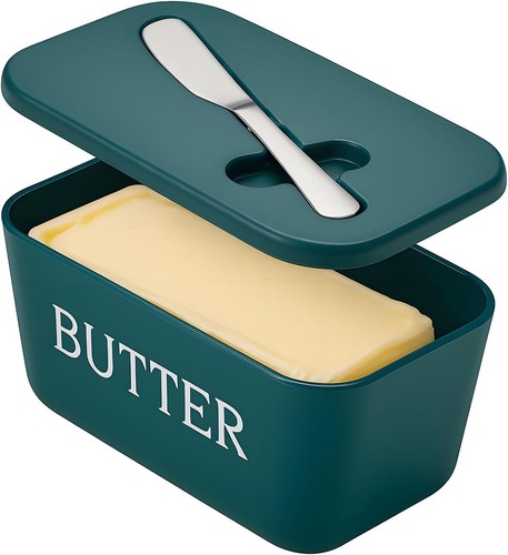 Butterdose mit deckel - butterdose, und