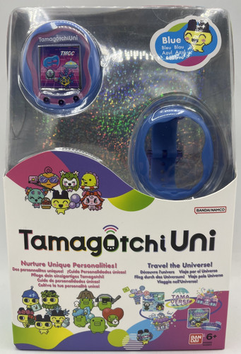 Tamagotchi uni blue - blue, bandai