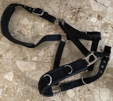 Kappzaum, Longierzaum, Longiertrense, Longierhalfter, Halfter longieren