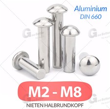 Nieten Halbrundkopf DIN660