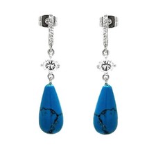 Sterling silber steine bar - sterling, cz