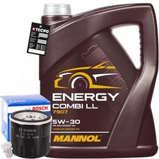 BOSCH ÖLFILTER + 5L MANNOL