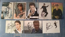 8x Autogramme Autogrammkarten Alexander Klaws DSDS Pop Schlager Original