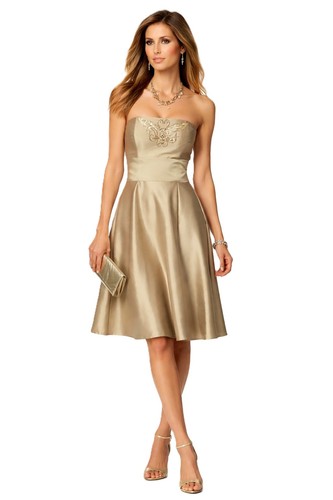 Together abend kleid gold - abend, gr