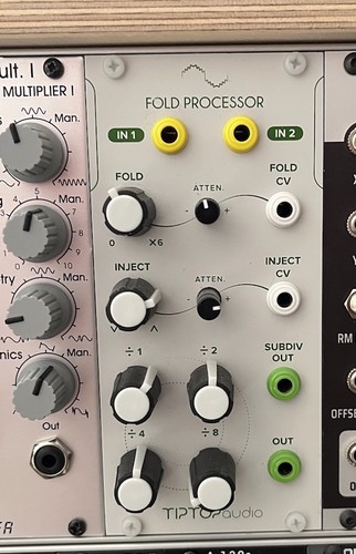 Tiptop audio fold prozessor - fold,