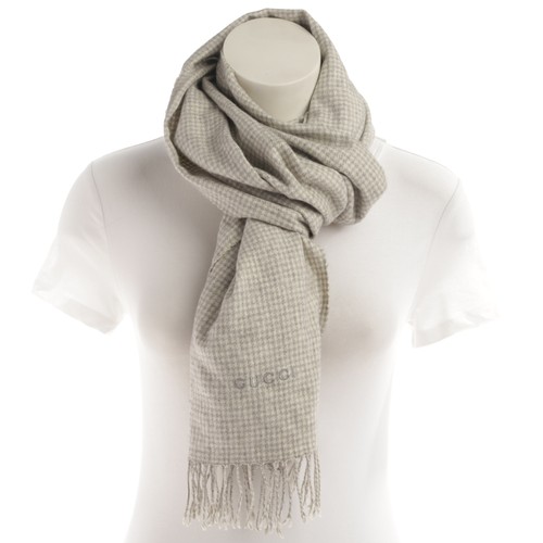 Gucci schal weiß grau - gucci,
