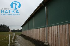 Windschutznetz grün-beige