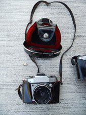 4x DDR Fotoapparat EXA 1b EXA 2b Spiegelreflex Kamera Beirette Karl Zeiss Linse