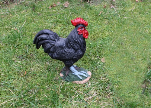 Hahn garten figur hähne - hahn,