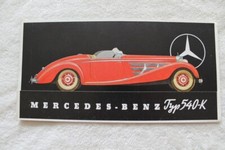 32B 641 1938 Mercedes 540K