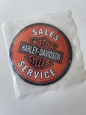Emailleschild Emaille Emailschild Motor Cycles Harley Davidson 12x12cm
