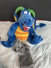 Handpuppen Drache Magi Star Smilez Nashorn Puppet Company Gebaucht