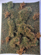 Polak 9814 Geländematte Waldbestand Variante D 27,5x20,5cm Handarbeit Unikat NEU