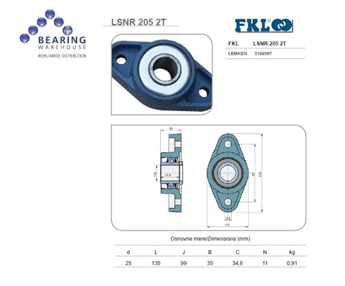 Fkl lsnr 205 - lsnr, 2t
