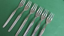 WMF  Madrid    6 Kuchengabeln    90er Silberaufl.   