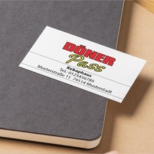 Döner-Imbiss Kundenkarten