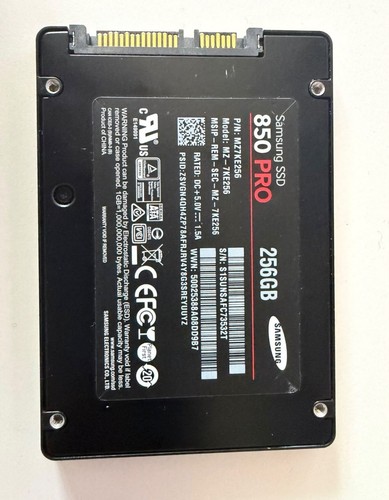Samsung ssd 850 pro - pro, 2,5