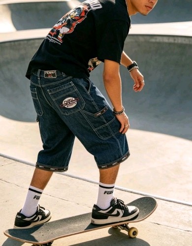 Fubu jorts shorts y2k skater - fubu,