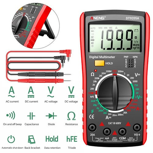 Voltmeter digital multimeter - digital,