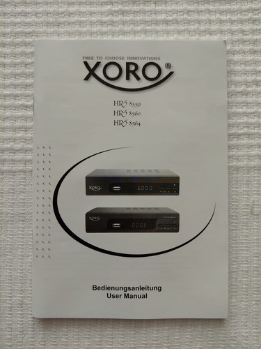 Xoro sat receiver - xoro, 8560