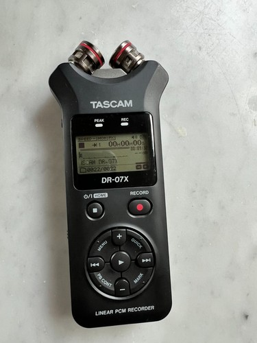 Tascam 07x tragbarer - dr-07x,