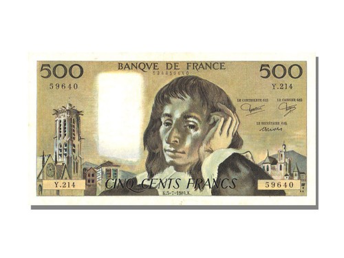 Geldschein frankreich 500 - geldschein,,