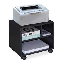 Rollcontainer Bürocontainer Schreibtischwagen Rollschrank mobil 3 Fächer