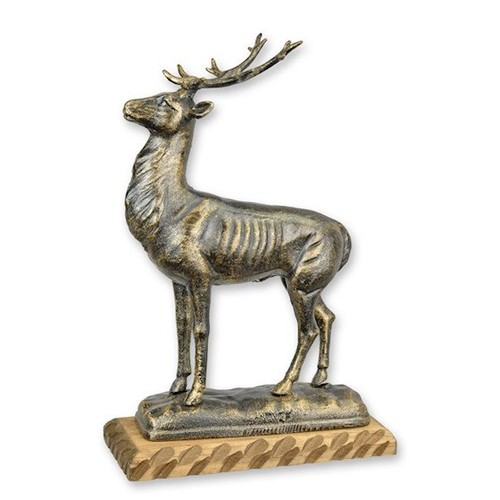 Hirsch eisen rustikal figur - eisen,