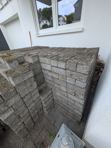 Betonsteine grau für etwa - betonsteine,