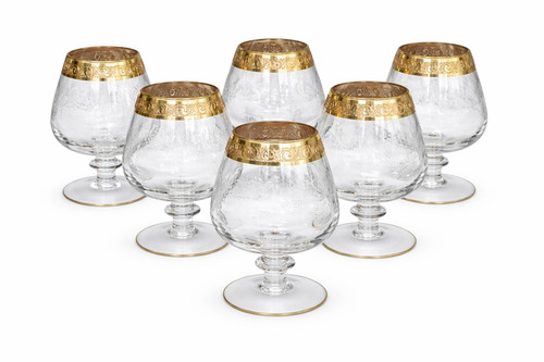 Murano medici cognac gläser - murano, cognac-gläser